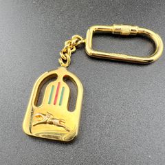 LONGCHAMP ロンシャン キーホルダー キーリング 馬 ゴールド
