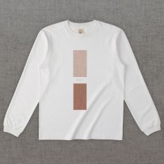 和柄長袖Tシャツ　小紋 霰 -彩・角- ［長袖］
