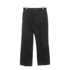 Acne Studios (アクネ ストゥディオズ) Twill trousers コットンツイル ノータック スラックスパンツ トラウザーズ ブラック FN-MN-TROU000808 BK0509のサムネイル