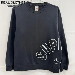 SUPREME NIKE クルーネック トレーナー ブラック Supreme(シュプリーム) 18AW Nike Crewneck ナイキ ロゴ クルー
