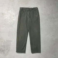 90年代 USA製 Levi's リーバイス 40550 2835 オレンジタブ カラーデニムパンツ グリーン メンズW34 のサムネイル