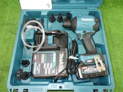 ほぼ未使用品 マキタ 充電式エアダスタ 40Vmax2.5Ah バッテリ・充電器・ケース付 AS001GRD Makita 動作確認済 中古品 240810のサムネイル