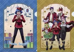 【中古】クリアファイル Aセット(鈴木入間＆集合) A4クリアファイル2枚セット 「魔入りました!入間くん×ローソン」 ローソン・Loppi・HMV＆BOOKS online限定