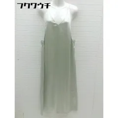 ◇ KBF ケービーエフ URBAN RESEARCH キャミソール ロング ワンピース サイズone グリーン系 レディース 【中古】 【1002802259050】のサムネイル