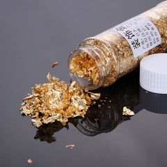 セール　新品　未開封　金箔風　ボトル　ネイル　大容量　たっぷり　フレーク　２ｇ