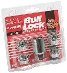 協永産業/KYO-EI ブルロック ロックナット クロームメッキ M12×P1.5 入数：1セット(4個) 611-19
