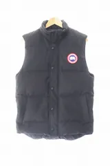 カナダグース CANADA GOOSE GARSON VEST ガーソン ダウン ベスト 4151M S 黒 ブラック ブランド古着ベクトル 中古☆AA★241018のサムネイル