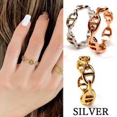 Hawaiian marine chain ring【SILVER】