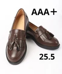 《新品》AAA+ feminine マニッシュタッセルローファー（ブラウン）のサムネイル