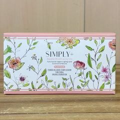 シンプリープラス/SIMPLY+ パウダーインリキッド スタンプクッション オーガニックファンデーション ライトオークル