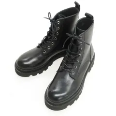 定価16.8万Dsquared2メタルロゴプレートマウンテンブーツ42