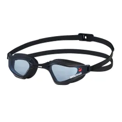 ☆ 301.スモークxブラック ☆ スワンズ SWANS SR-72NPAFAB VALKYRIE スイムゴーグル スワンズ ゴーグル 水泳 SWANS SR-72NPAFAB スイミングゴーグル 水中メガネ 水中眼鏡 大人用 競泳 クッションあり くもりどめ