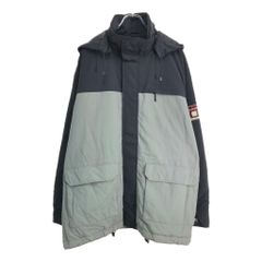 Quiksilver クイックシルバー マウンテンパーカー バイカラー ブラック(メンズ L)中古 古着 U4279