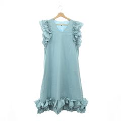 美品♡デイジーリン フォクシー ボテロ ドレス トラベルパフ 40 ブルー 