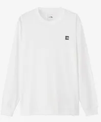 ザ・ノース・フェイス THE NORTH FACE アウトドア ロングスリーブスモールボックスロゴティー メンズ L/S Small Box Logo Tee 長袖 ロンT 静電防止 吸汗 速乾 Tシャツ ロゴ トップス  NT32441 W ホワイト