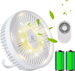 サーキュレーター 壁掛け扇風機  大風量 キャンプファン 4段階風量調節 キャンプライトサーキュレーター 吊り下げ 壁掛け 小型 ミニ 扇風機 テント 照明 アウトドア キャンプ コンパクト xr-df182