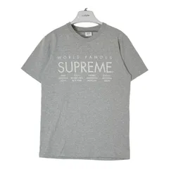 Supreme 15ss World Famous Tee ワールドフェイマス SUPREME (シュプリーム) 15SS World Famous Tee ワールド