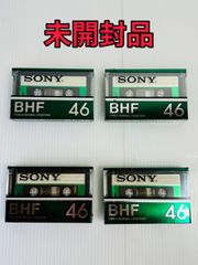 SONY BHF 46　新品　未開封品　昭和レトロ　未使用テープ　4本セット