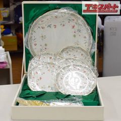NORITAKE　ノリタケ　花更紗　プレート6枚＆サーバーセット　未使用　湘南台店