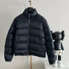 ほぼ新品 DIOR ディオール オブリーク ダウンジャケット ネイビー Dior ディオール Oblique Down Jacket オブリークダウンジャケット