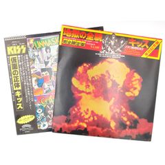 【視聴確認済】KISS　地獄の全貌 / 仮面の正体 2枚セットLP　帯付き