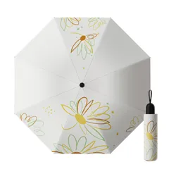 【特価商品】UVカット UPF50+ 晴雨兼用 花柄 折りたたみ 軽量 耐風 大型 レディース 8本骨 強力撥水 通勤 日傘 通学 旅行 熱中症対策 おしゃれ 【Bon Voyage JP】