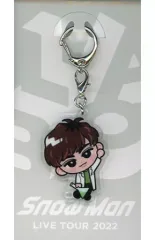 【中古】雑貨 [台紙付き] 阿部亮平 すのチルぶら下がりシリーズ(アクリルキーホルダーver.) 「Snow Man LIVE TOUR 2022 Labo.」