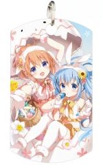 [중고] 열쇠 고리 코코아 & 치노 (2023 Happy Easter) 캬라 태그 [주문은 토끼입니까? BLOOM]