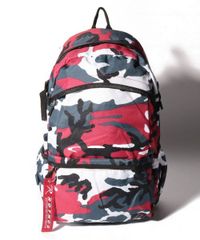 新品　ROTHCO ロスコ　迷彩　ASR総柄 リュックサック　赤　カモフラ