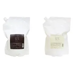 ● ナンバースリー プロアクション フォーシー シャンプー 3000ml + トリートメント 3000g セット forC 詰め替え用 業務用 美容室 美容院 サロン専売 美容院のサムネイル