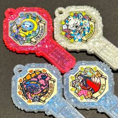 ★★妖怪メダル⭐︎セット◎レジェンド◎大当たり★★ 妖怪ウォッチ☆妖怪メダル☆9枚セット キラホロ うんちく魔 花