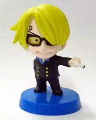 【中古】トレーディングフィギュア 4.サンジ 「アニキャラヒーローズ ワンピース vol.2 アラバスタ激闘編」