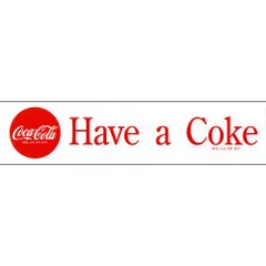 【メール便発送】ステッカー コーラ バンパー COCA-COLA BRAND コカコーラブランド バンパーステッカー CC-BS4 レトロ アメリカン雑貨のサムネイル