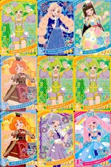 ux4 ひみつのアイプリ アイプリ カード まとめ ★3 美少女 着せ替え 9枚　セット 4