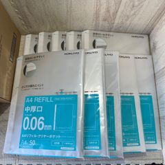 コクヨ　A4リフィル　中厚口　50枚　A4-S・2穴　10冊　まとめ売り