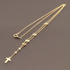ete K10　イエローゴールド　クロスネックレス Amazon | [ジュエッテ] K10YG ネックレス クロス 036845 FREE