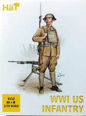 WWI アメリカ歩兵 1/72 ハット
