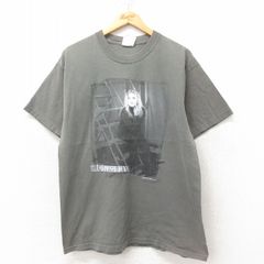 L/古着 半袖 ビンテージ ロック バンド Tシャツ メンズ 00s トリーシャイヤウッド コットン クルーネック 緑 グリーン 25jun20 中古