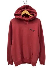 X-LARGE (エクストララージ) EMBROIDERY FACE PULLOVER HOODED SWEAT フーデッド パーカー 101213012012 M レッド メンズ/028