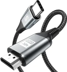 【HY】【新品】【美品】USB Type C HDMI 変換ケーブル 2m AC-02【4K@60Hz UHD映像出力】タイプC to HDMIケーブル Thunderbolt3/4対応[定形外郵便、送料無料]HY001