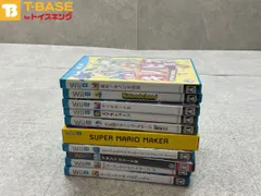 任天堂/Nintendo/ニンテンドー WiiU スーパーマリオメーカー アサシンクリードIII 進め！キノピオ隊長 マリオカート8 等 ソフト 10点セット