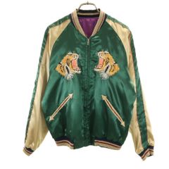 東洋テーラーTT15176スカジャンエイジング加エネイビーグリーンM