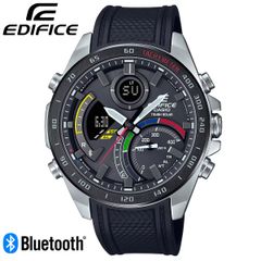 CASIO カシオ EDIFICE エディフィス スマートウォッチ Bluetooth タフソーラー ECB-900MP-1A 同型 ECB-900YMP-1AJF マルチカラーシリーズ レーシングクロノ アナデジ デジアナ メンズ 男性 腕時計