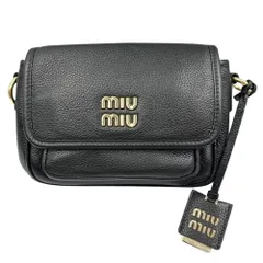 MiuMiu レディース ショルダーバッグ・ポシェット Miu Miu｜ (5BP088 N88 F0002) (MiuMiu/ショルダーバッグ