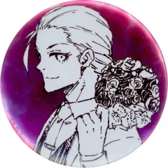 【中古】バッジ・ビンズ 千切豹馬(モノクロ/横顔/花束) 「ブルーロック展 推しキャラバッジコレクション Vol.2 千切豹馬」