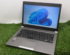 【良品☆東芝】office付☆カメラなし☆ノート 13.3インチ☆8GB/SSD128GB/Core i5-5200U(5世代)/Win11☆TOSHIBA dynabook R63/w【1687】