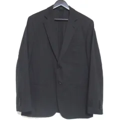 美品　HERMES　テーラードジャケット　カシミア混　レザー切り替え　ハイピング 美品 HERMES テーラードジャケット カシミア混 レザー切り替え