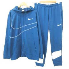 ナイキ NIKE Dri-FIT エナジー フリー ス セットアップ パーカー パンツ スポーツウエア 2XL 青 ブルー