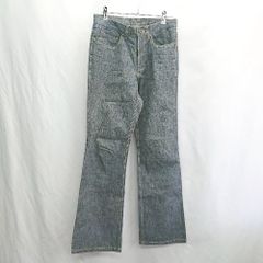 291295=HOMMEフレアデニムパンツ グレー - メルカリ