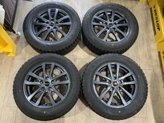【2408028】スタッドレス LEBEN 16インチ 6.5J +50 PCD114.3 5H + NorthTrek N3i 215/60R16 2021年 クラウン カムリ マークX エスティマ ウィンダム オデッセイ ヴェゼル CX-3 MPV 等